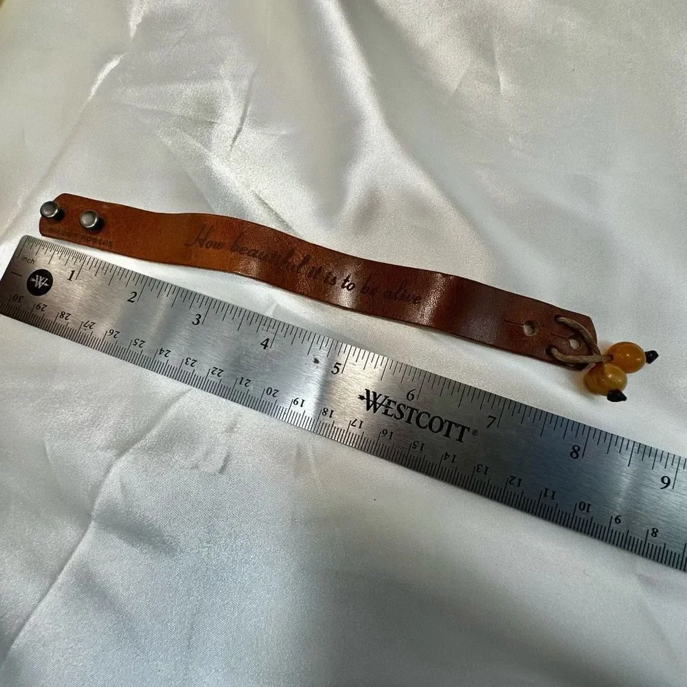 Dillon Rodgers How Beautiful it is to be Alive bracelet